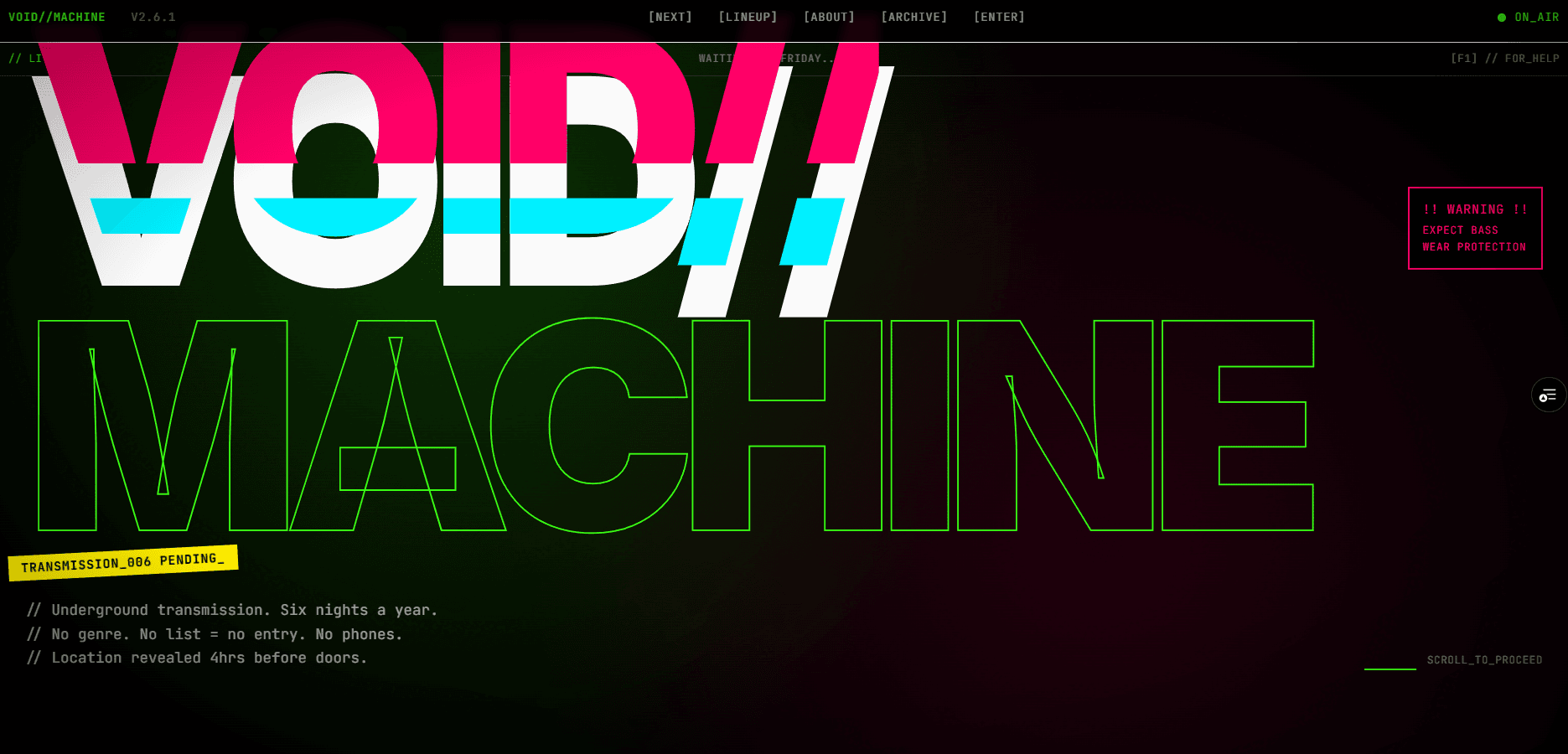 void//machine